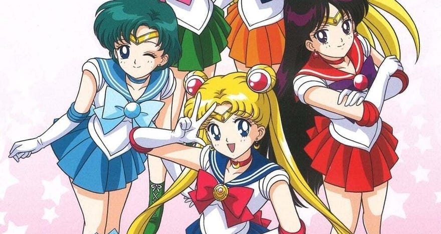 Cropped illustration of the Sailor crew