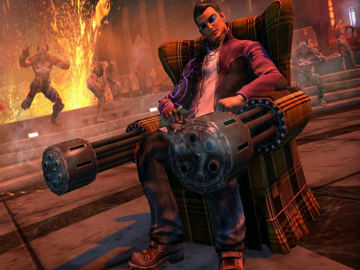 Saints Row IV clothing in Gat out of Hell