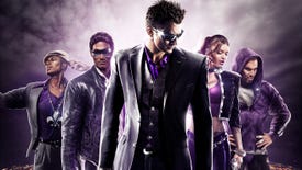 The Saints pose in Saints Row The Third - Remastered artwork.