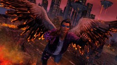 Have a look at the Saints Row: Gat out of Hell launch trailer