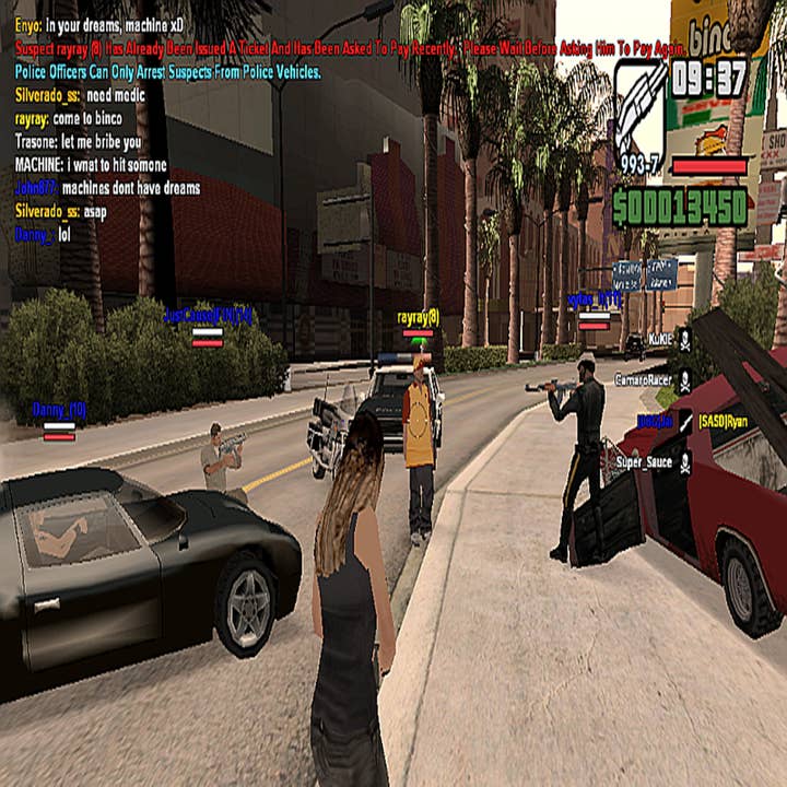 GTA San Andreas Android:Multiplayer Mod! (GTA SA-MP Android) 