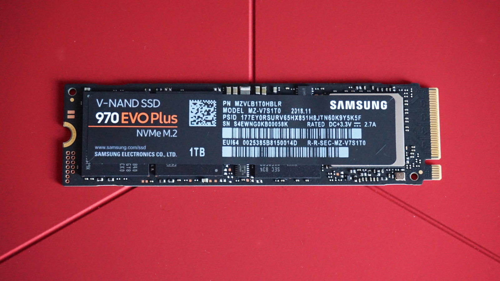 SAMSUNG SSD 970 EVO Plus 500Go M.2 BE 2 (P)