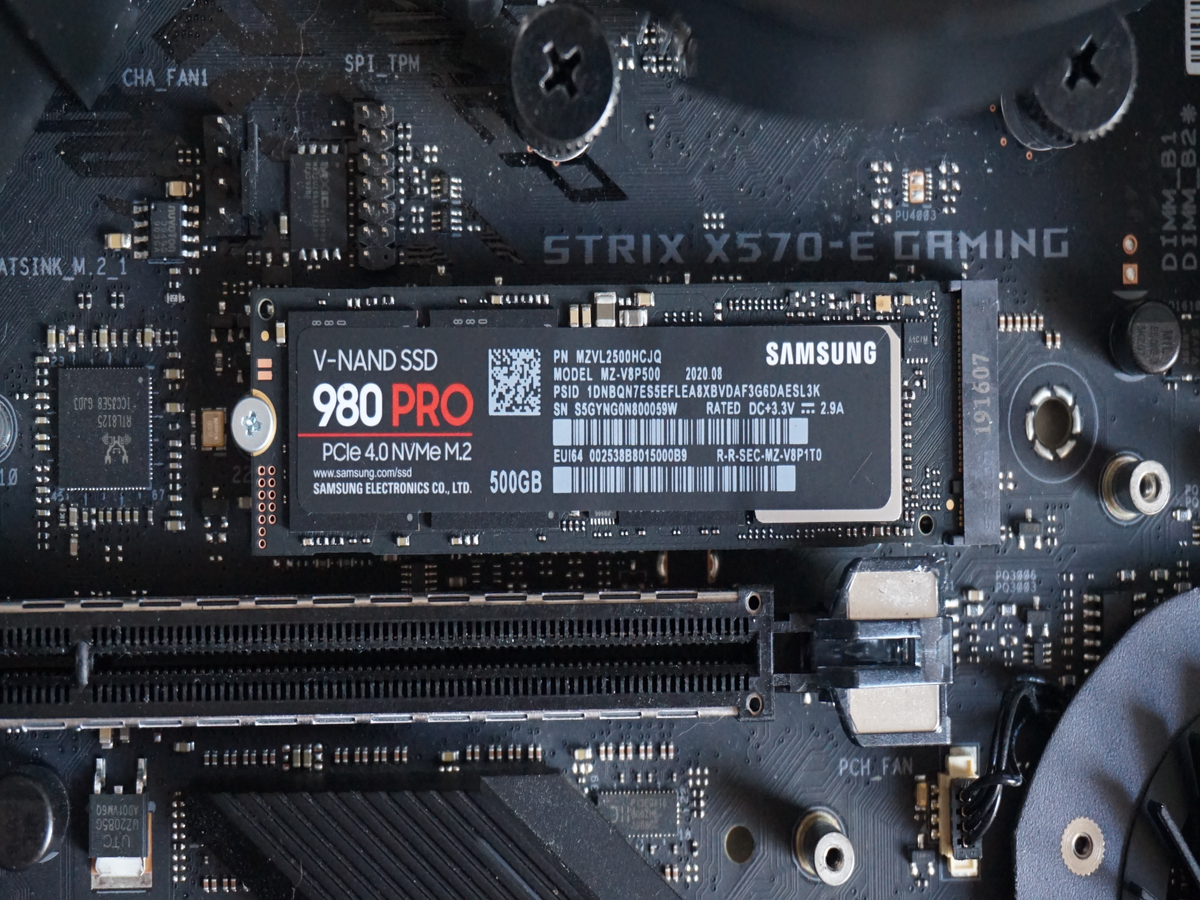 Samsung 980  Upgrade to breathtaking NVMe speed