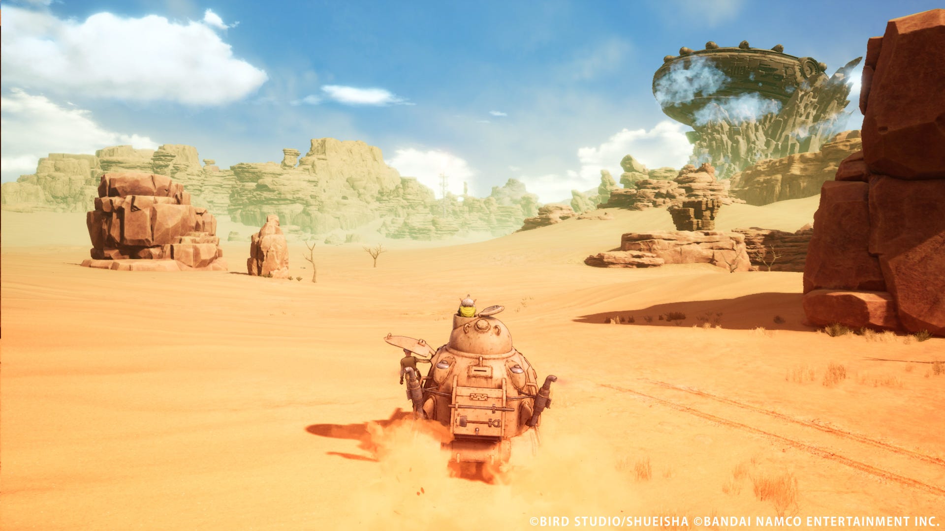 Sandland Controller Sand Land's vehicular combat might have potential, but its desert world ...