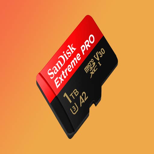 Pick up this SanDisk Extreme Pro 1TB Micro SD card for a historic low price