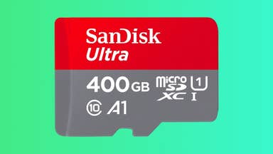 得到这400 gb SanDisk微型SD卡在亚马逊英国有史以来最低价格