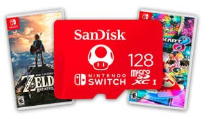 Amazon is offering big discounts on Nintendo Switch Memory Cards