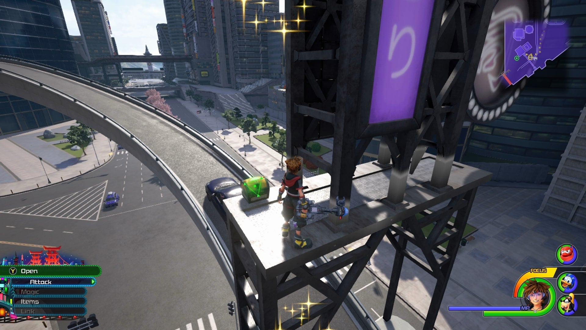 Kingdom Hearts 3 San Fransokyo Treasures and Collectibles Rock Paper