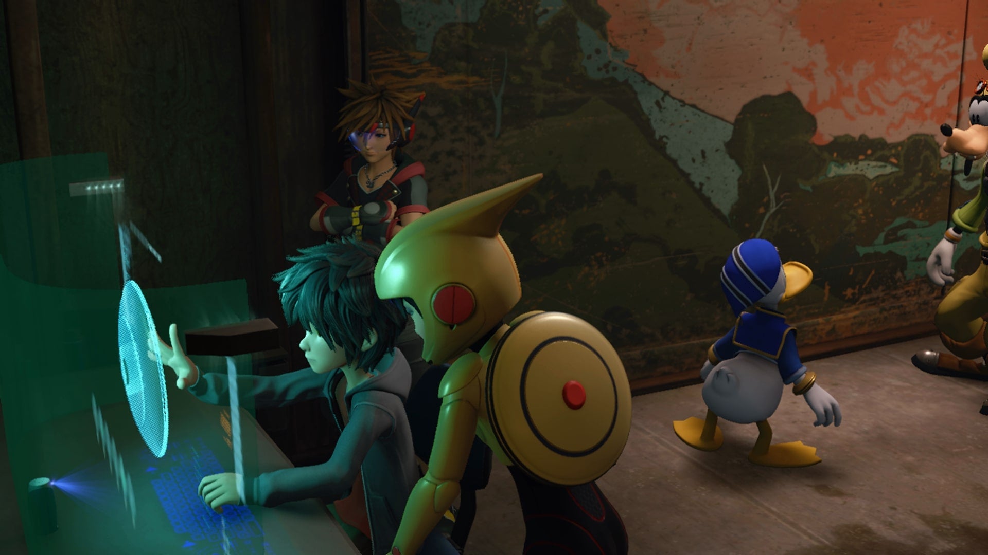 Kingdom Hearts 3 San Fransokyo Treasures and Collectibles Rock Paper