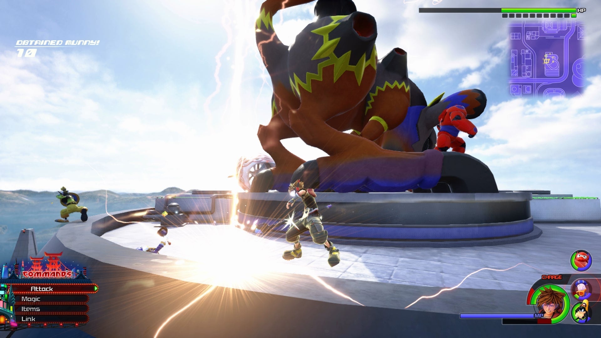 Kingdom Hearts 3 San Fransokyo Treasures and Collectibles Rock Paper