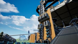 Satisfactory upgrades with guns, bombs, cars and vertical conveyor belts