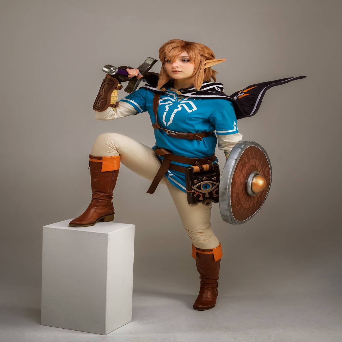 The Legend Of Zelda Breath Of The Wild Link Cosplay Costume - Champion  Cosplay