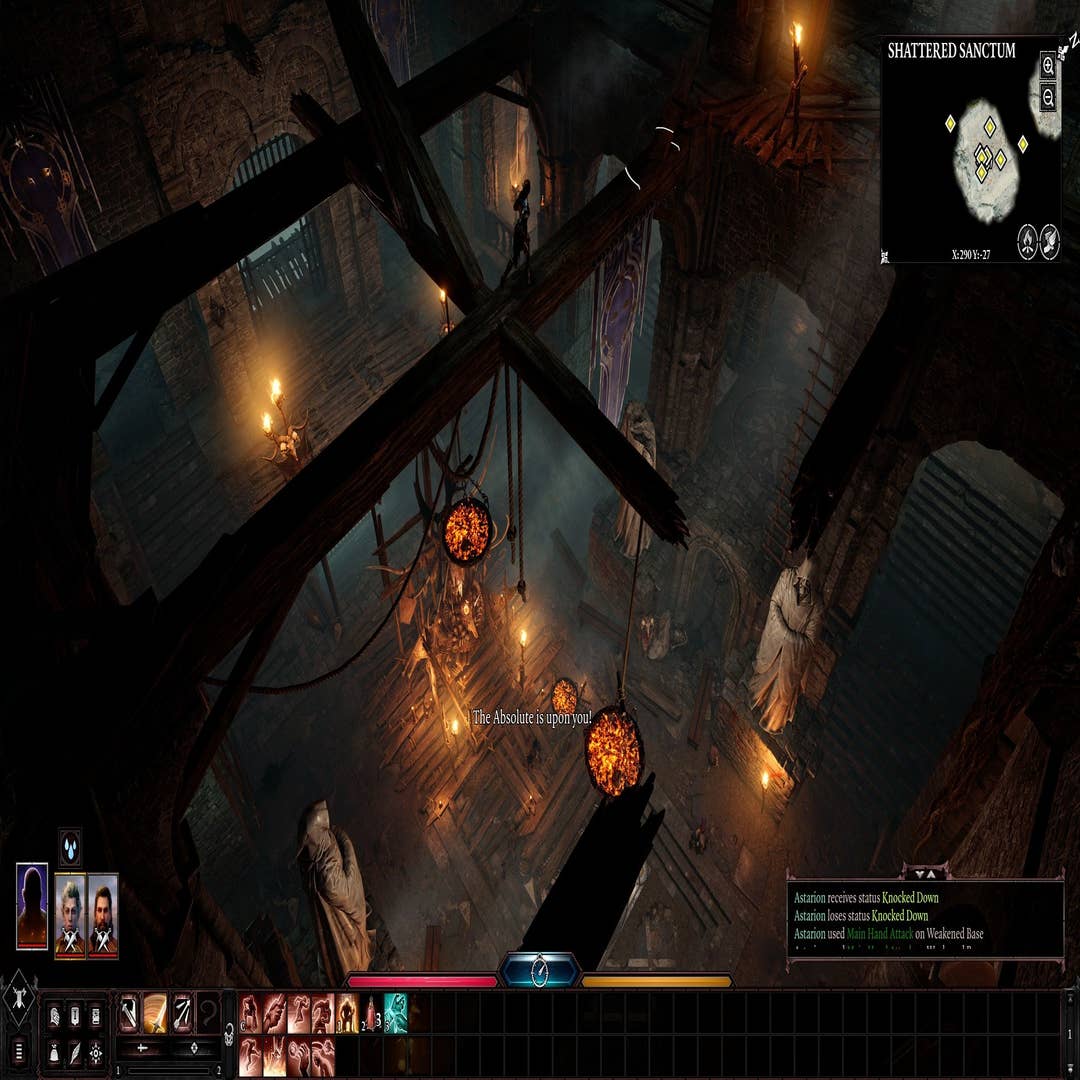 Stuck in the Shattered Sanctum. Leaving begins a massive fight I know I'm  not gonna win. Any suggestions on how to get out of here? : r/BaldursGate3