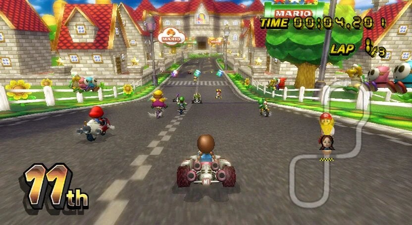 Mario kart deals wii release date