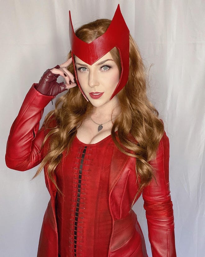 Scarlet Witch headpiece tutorial