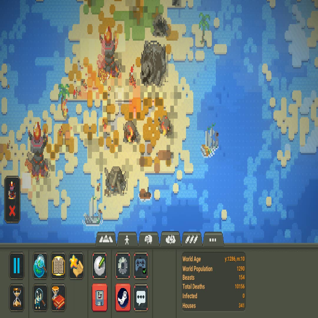 Be god of your own Middle-earth in WorldBox - God Simulator