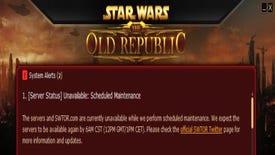 Why Is SWTOR Down During Europe's Day?