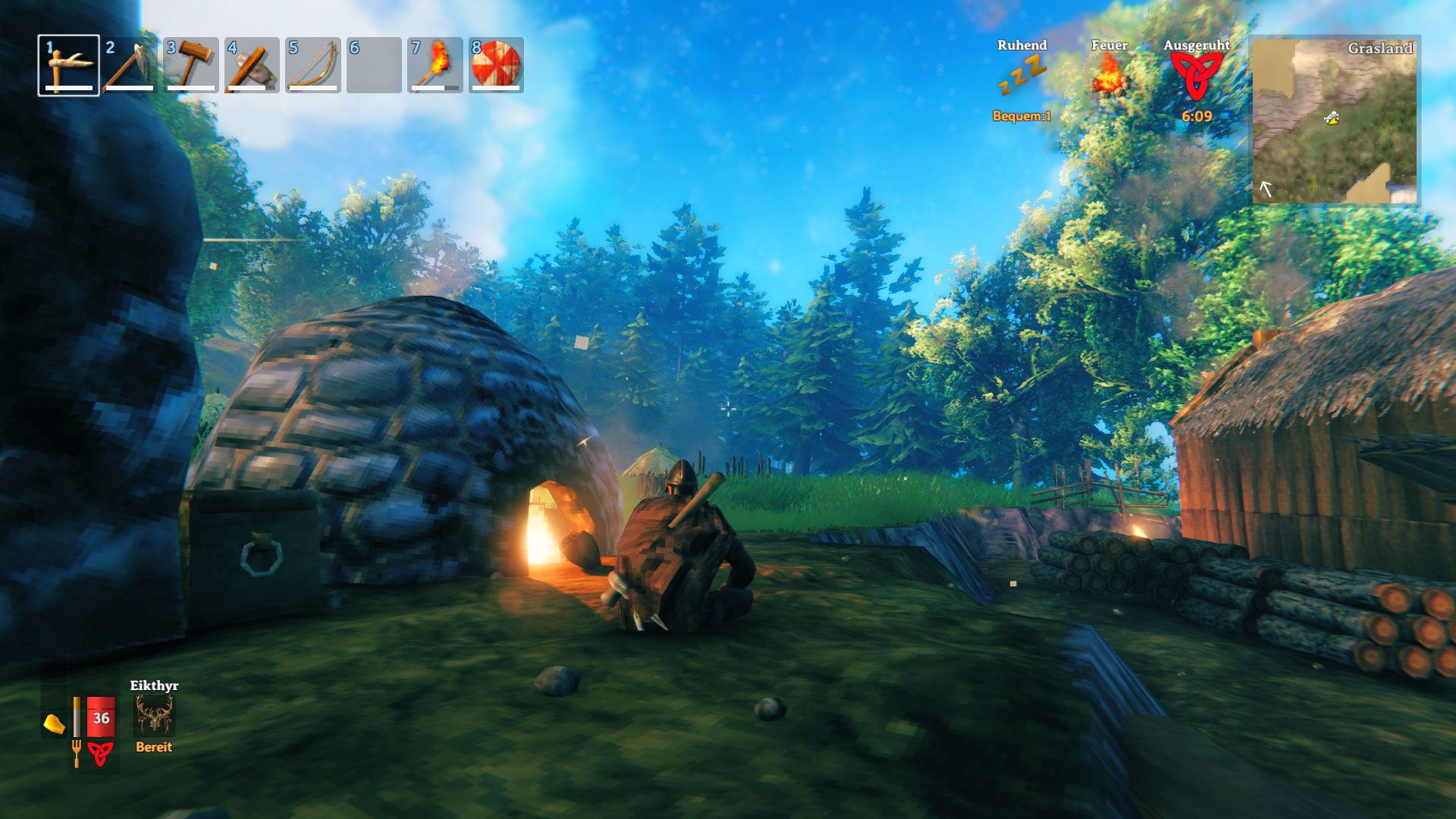 Valheim Zo maak je een Bronze Sword, bronze Axe en Bronze