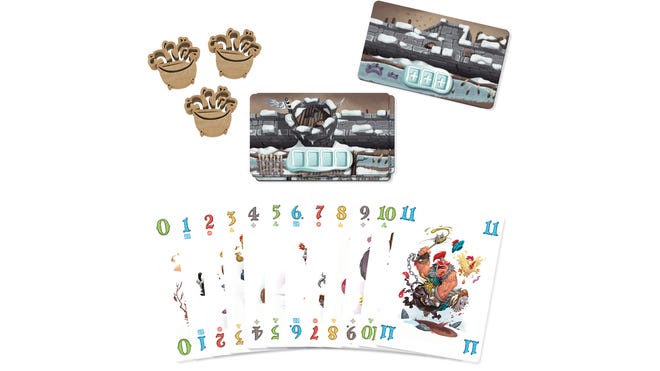 Schotten Totten 2 board game layout