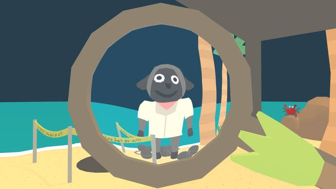 The player character speaks with Koala in The Frog Detective: Corruption at Cowboy County