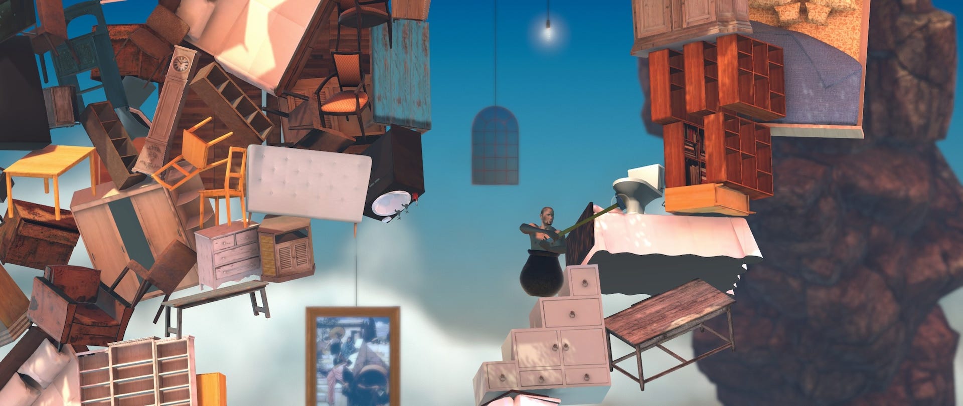 Getting Over It Structures Getting Over It with Bennett Foddy | VG247