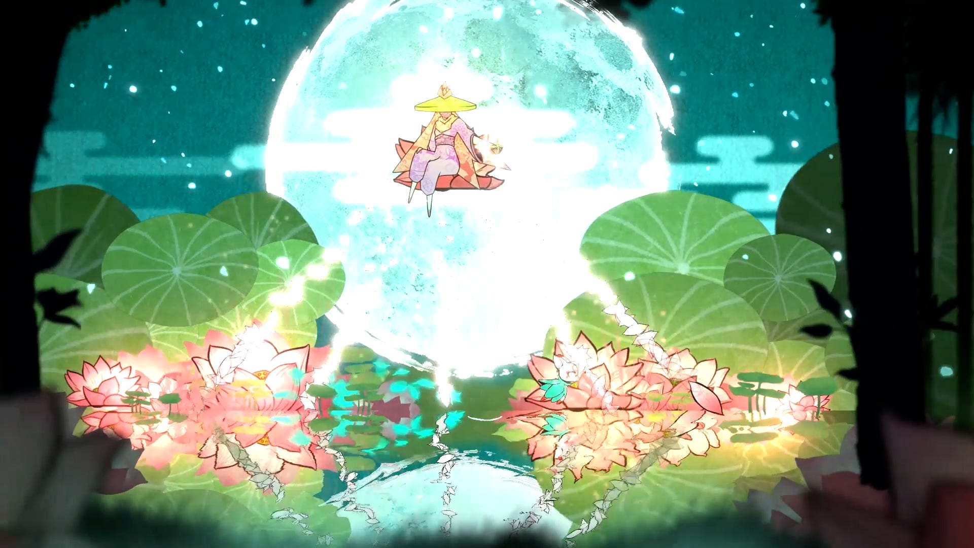 Bō Path of the Teal Lotus