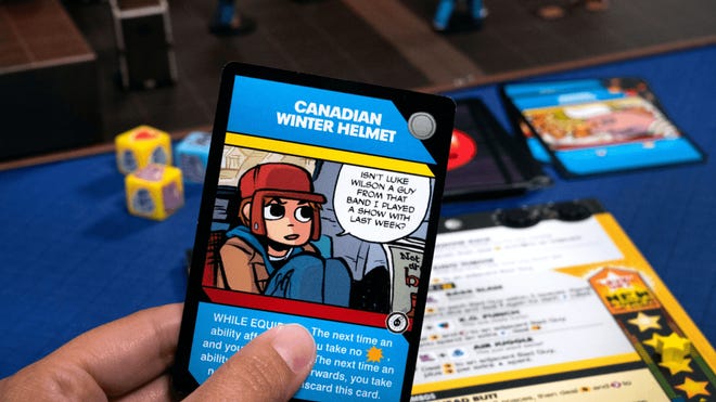 Scott Pilgrim The Miniatures The World cards