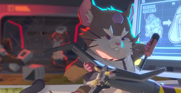 Overwatch's DeathHamster uses grappling hook to break players; game