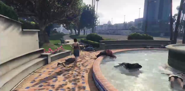 Joseph DeLappe uses GTA to call attention to gun violence statistics