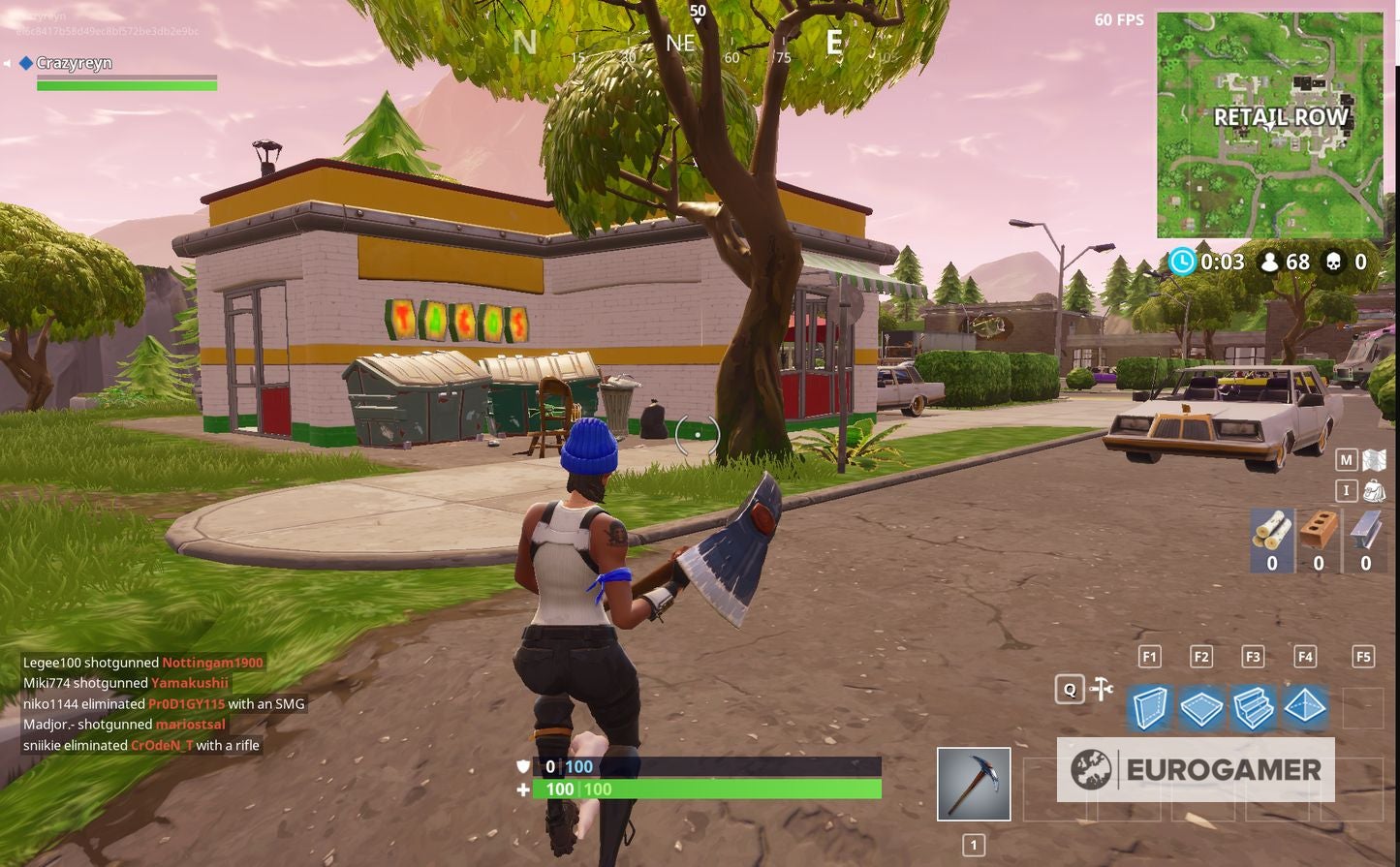 Fortnite Taco Shop locations Visit different Taco Shops in a