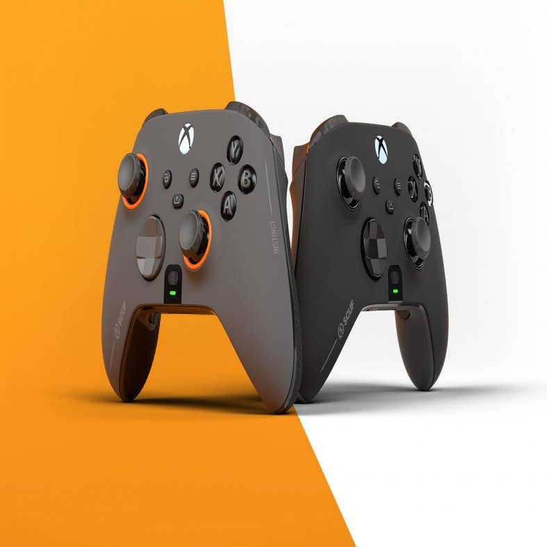 SCUF Instinct Pro - Controller senza fili ad alte prestazioni  personalizzato grigio acciaio per Xbox Series X|S, Xbox One, PC e mobile