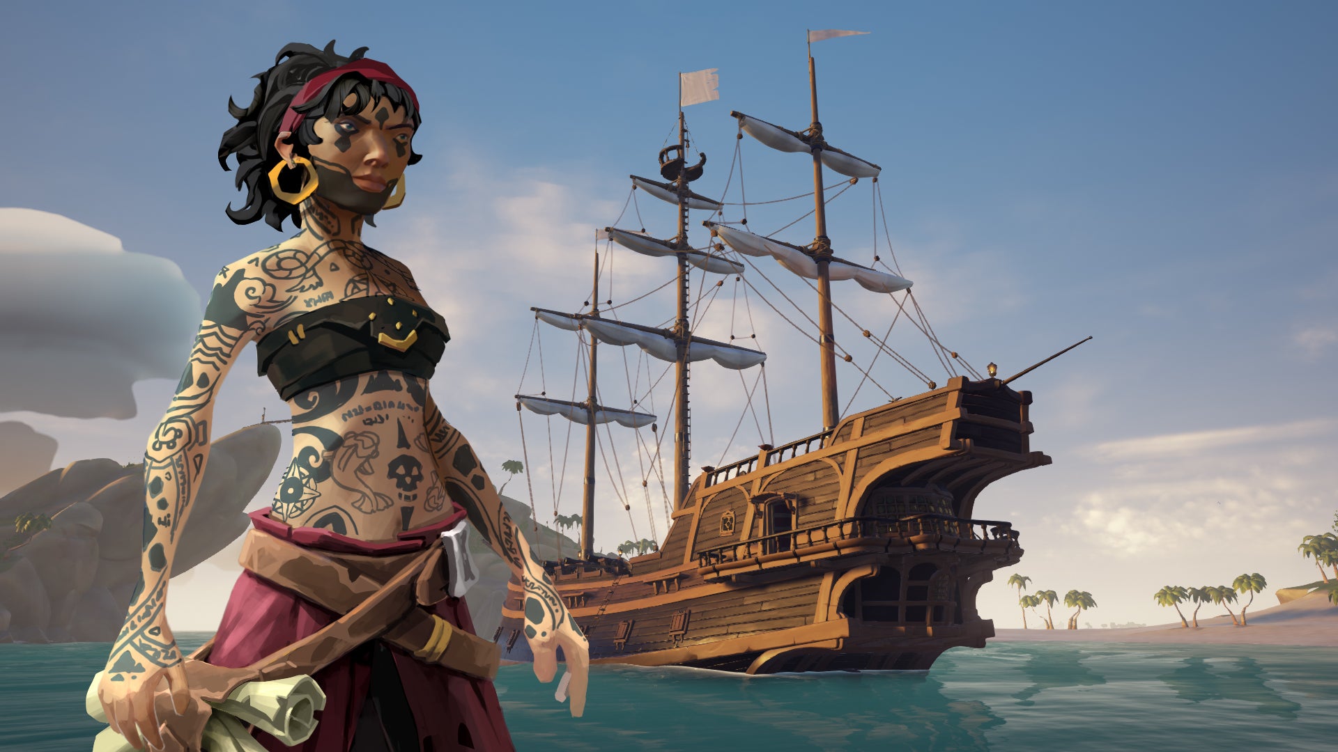 Sea of Thieves  Sea of Thieves Tattoo Fit For A Deckhand