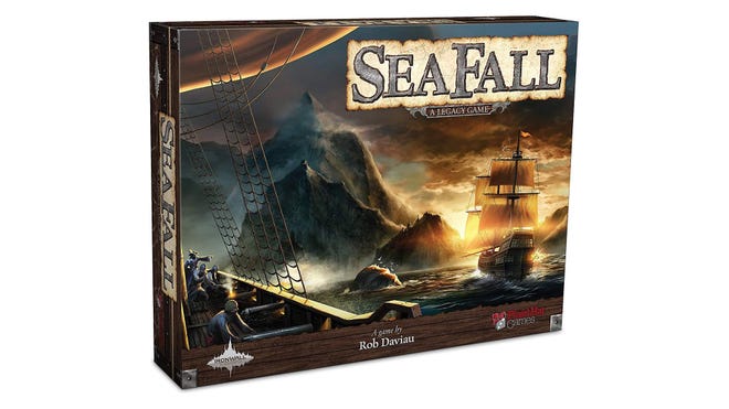 SeaFall legacy board game box