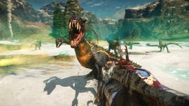 Second Extinction is a co-op FPS about fighting mutant dinosaurs