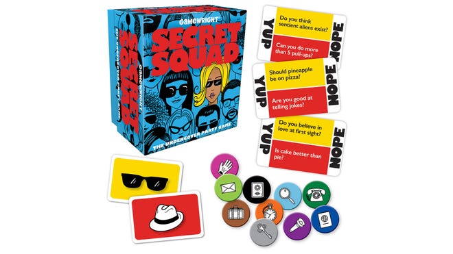 Secret Squad board game layout