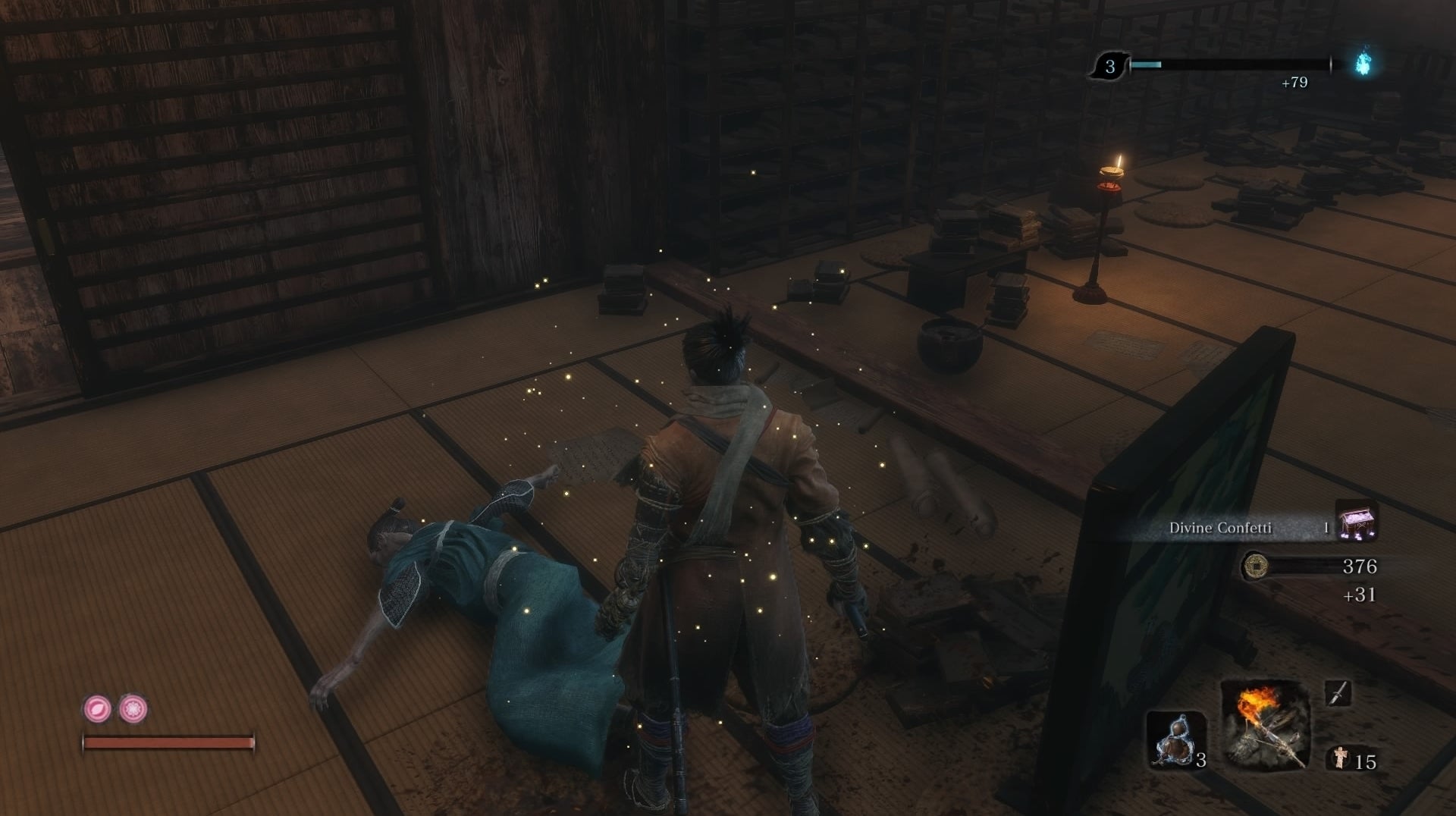 Sekiro Divine Confetti farm route, method and locations how to get