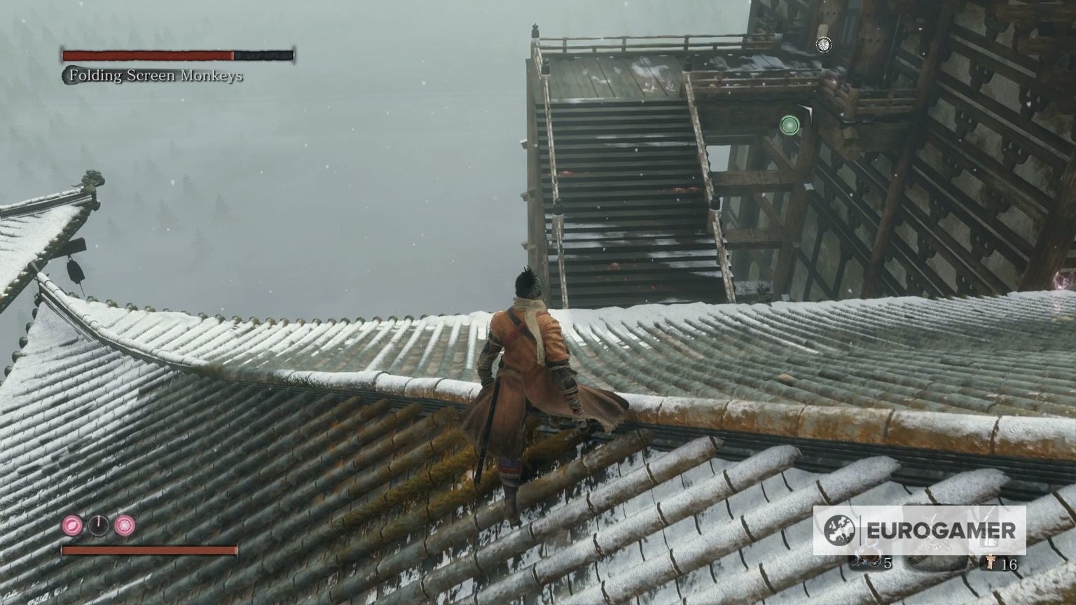 Sekiro Folding Screen Monkeys fight how to find and kill all four