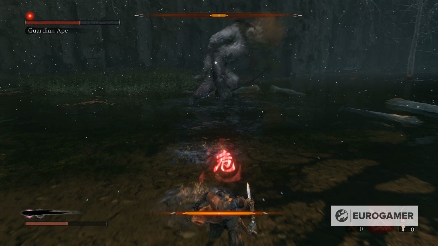 Sekiro Guardian Ape fight - how to beat and kill the Guardian Ape and ...
