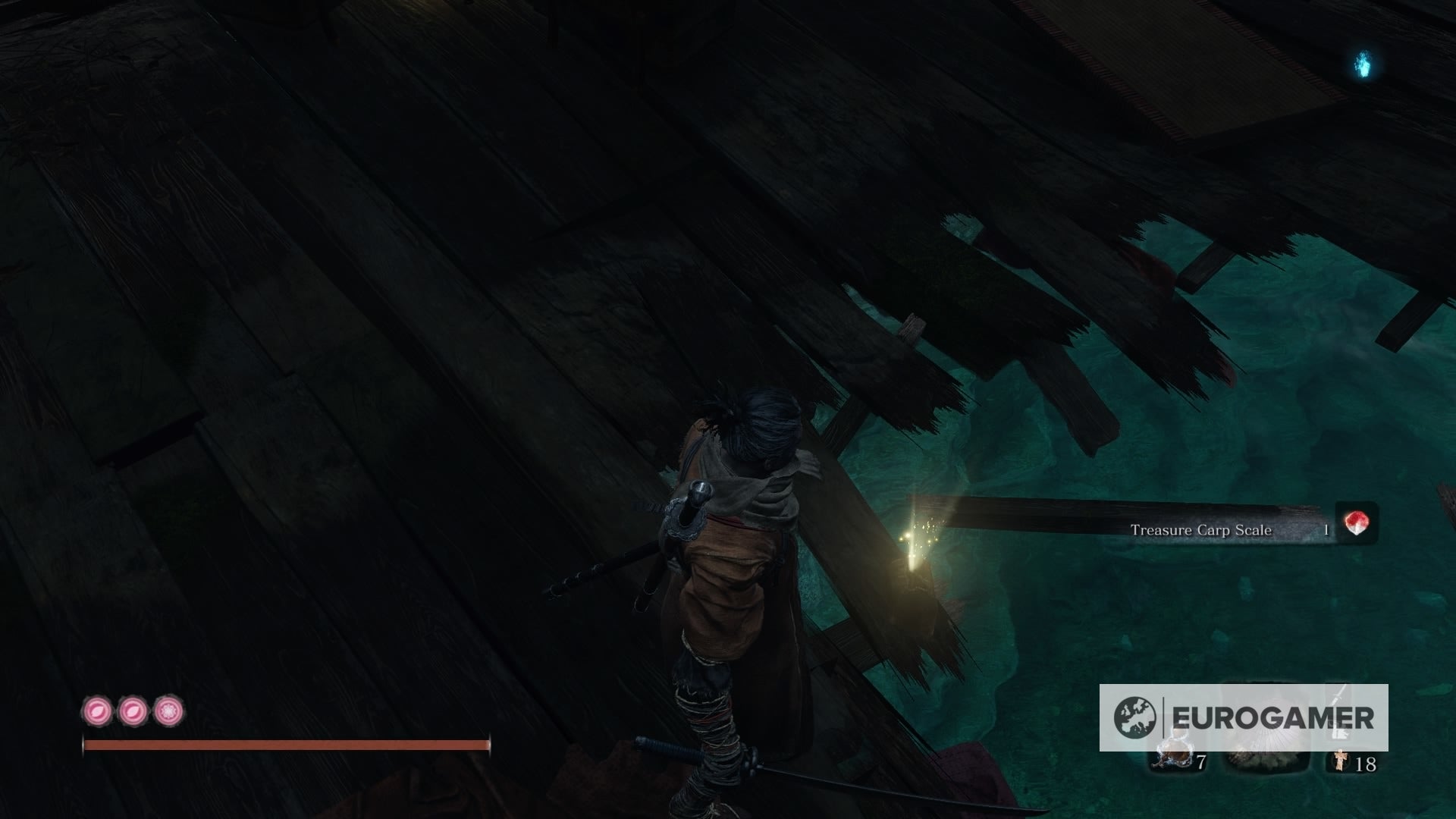 Sekiro Treasure Carp Scale locations where to find all Treasure Carp Scales