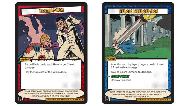 Sentinels of the Multiverse: Definitive Edition cards