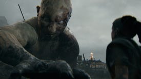 A horrible meaty troll in a Senua's Saga: Hellblade 2 screenshot.