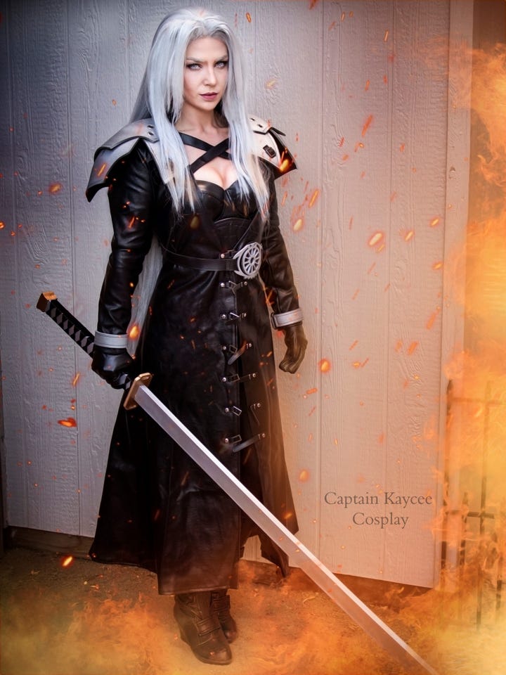 Sephiroth Wig Tutorial