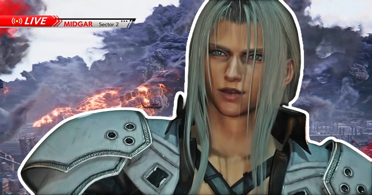 More Sephiroth in Final Fantasy 7 Rebirth!  Because it wasn't emo enough