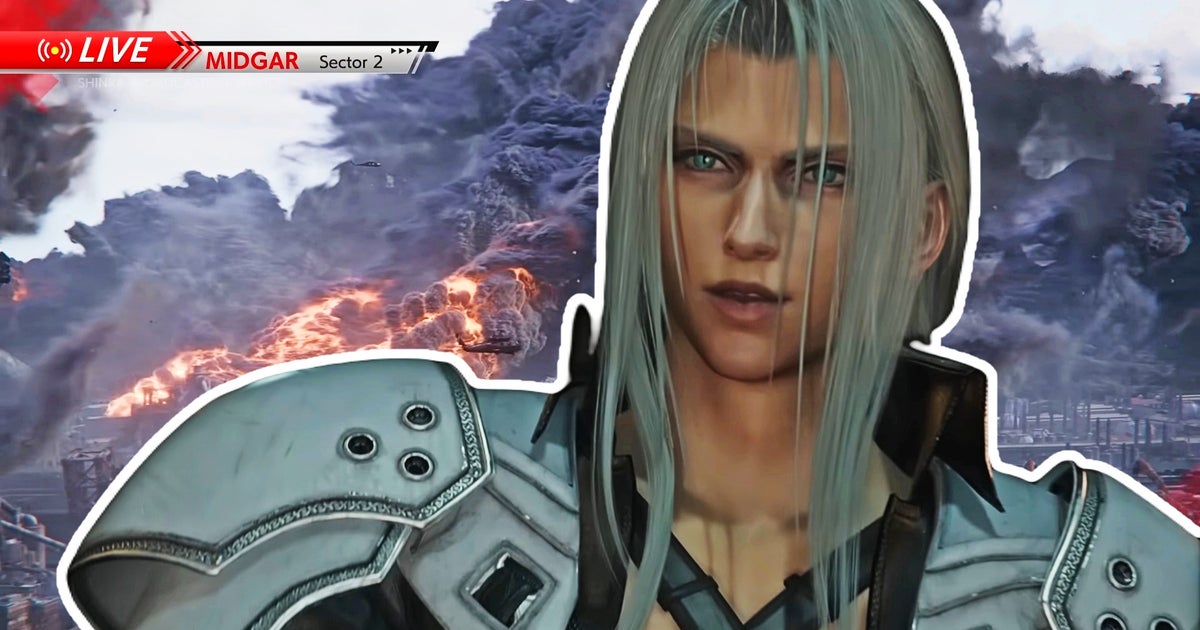 More Sephiroth in Final Fantasy 7 Rebirth!  Because it wasn't emo enough