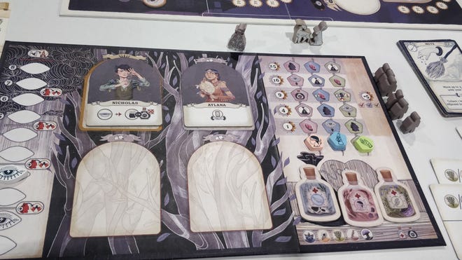 An image of the board from Septima.