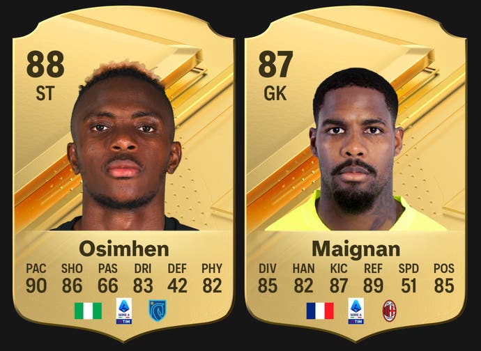 FC 24 Serie A ratings