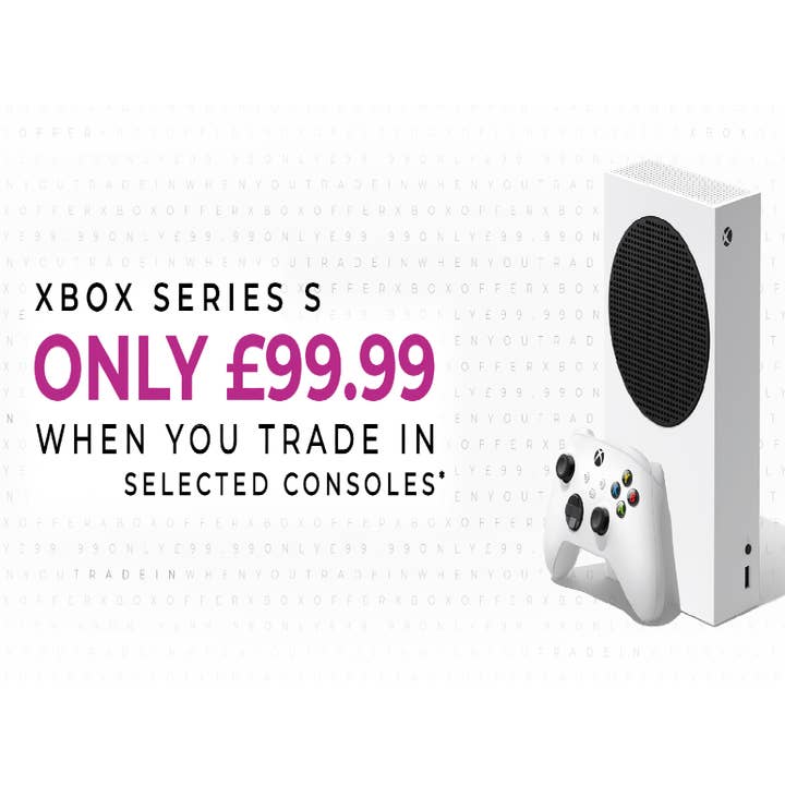 The Xbox Series S is under £100 when you trade-in your old console at Game