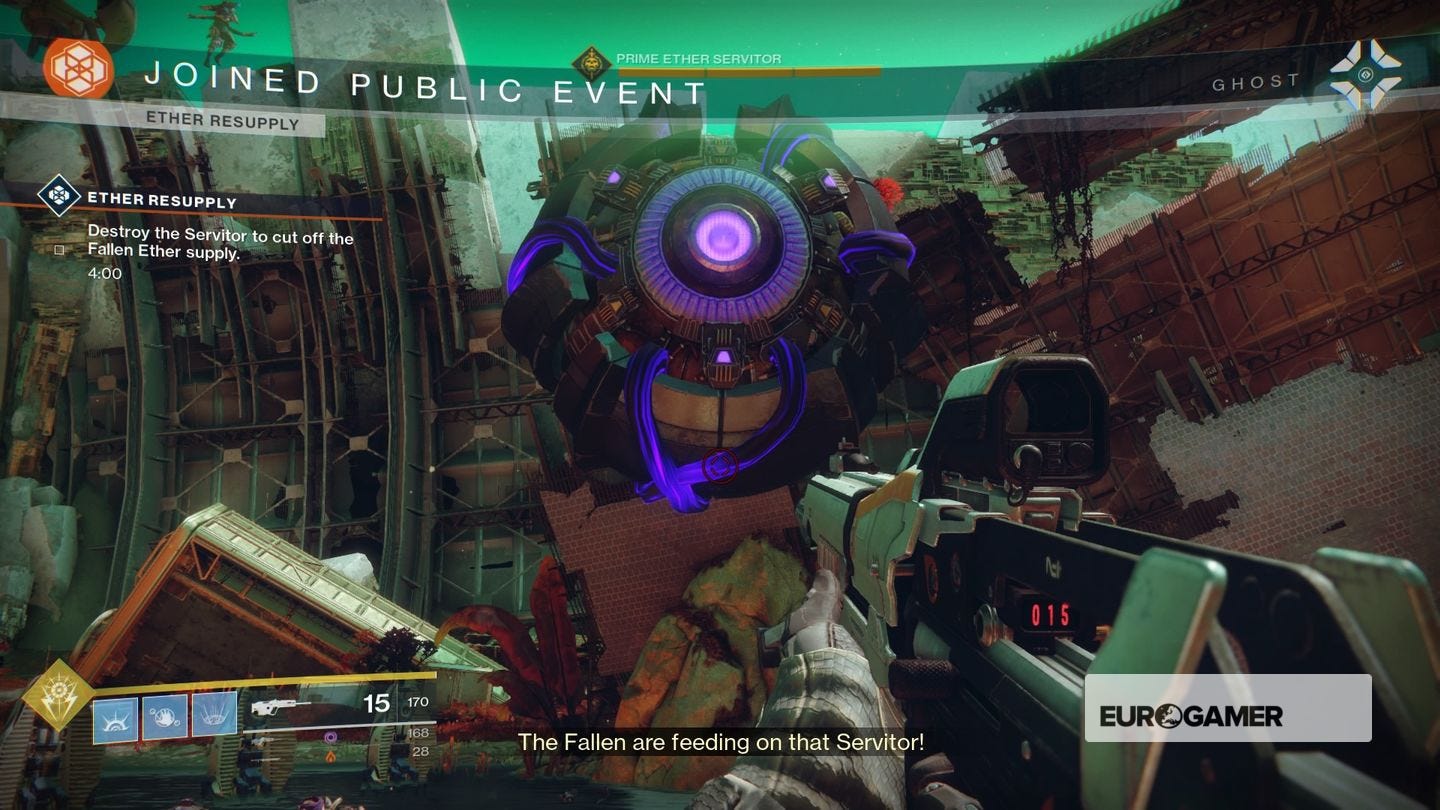 Destiny 2 Heroic Public Events - triggers for Injection Rig, Taken ...