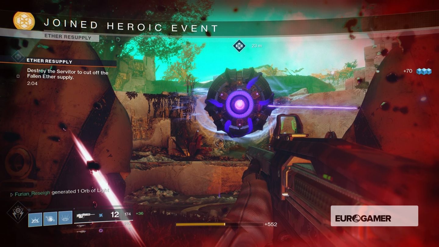 Destiny 2 Heroic Public Events triggers for Injection Rig, Taken