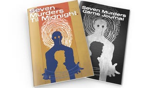 The front covers of Seven Murders til Midnight RPG books.